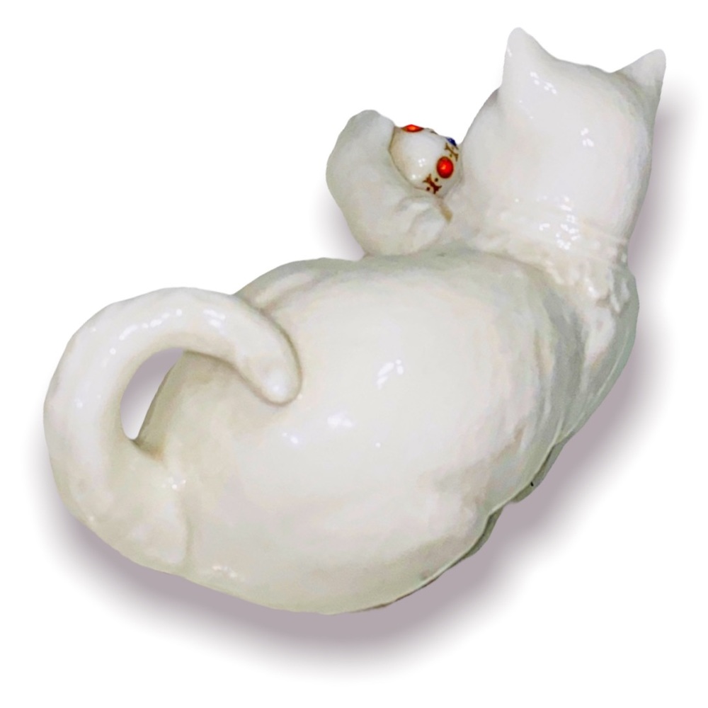 Lenox Cat Figurine 1991 - Picture 4 of 6